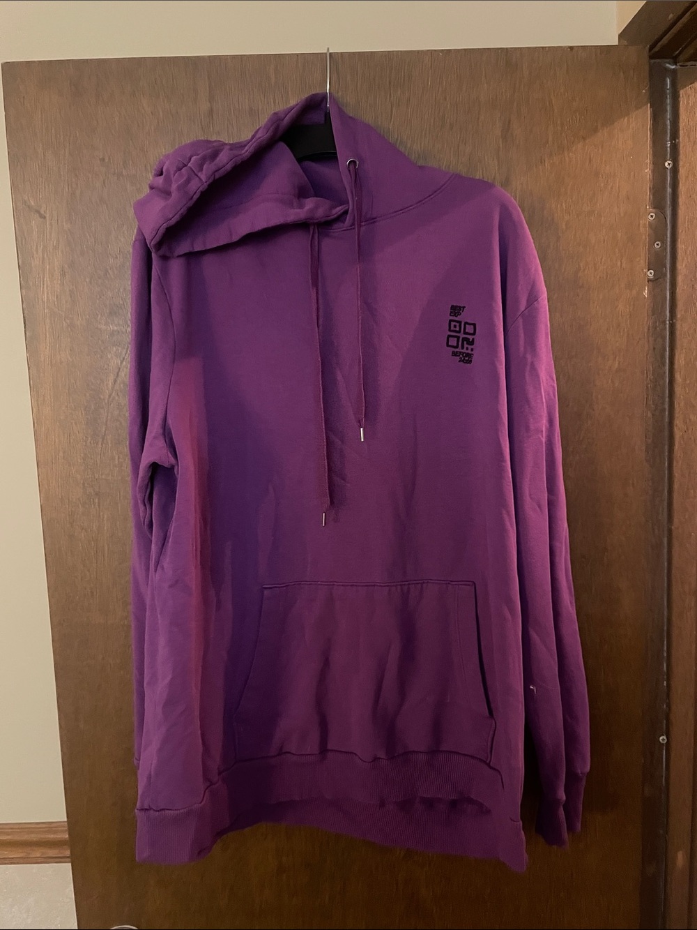 No Boundaries Purple Men's Pullover Hoodie